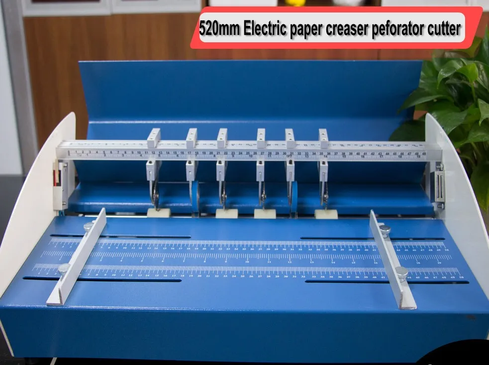 520E electric paper creaser perforator cutter 3 in 1 new_conew1