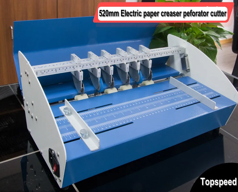 520E electric paper creaser perforator cutter 3 in 1_conew1