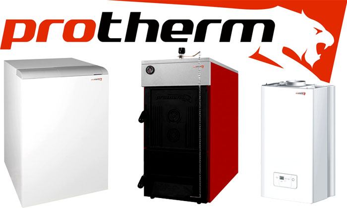 Модели оборудования Protherm