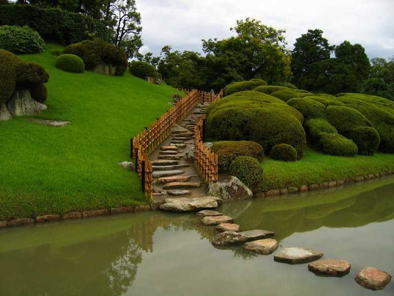 Ландшафтный дизайн сада: японский стиль