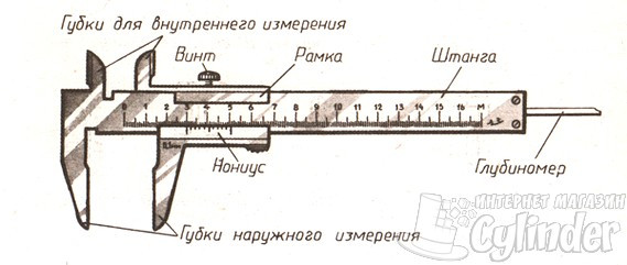 конструкция штангенциркуля