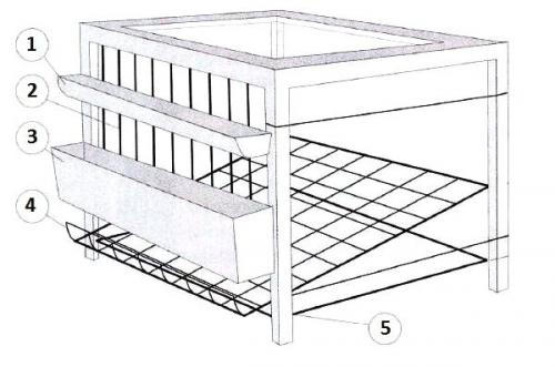 Клетки для кур-несушек своими руками чертежи размеры. Сборка по чертежам и размерам