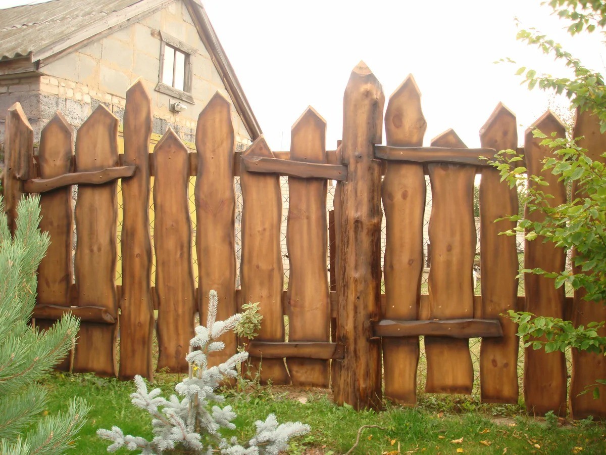 забор для дачного дома
