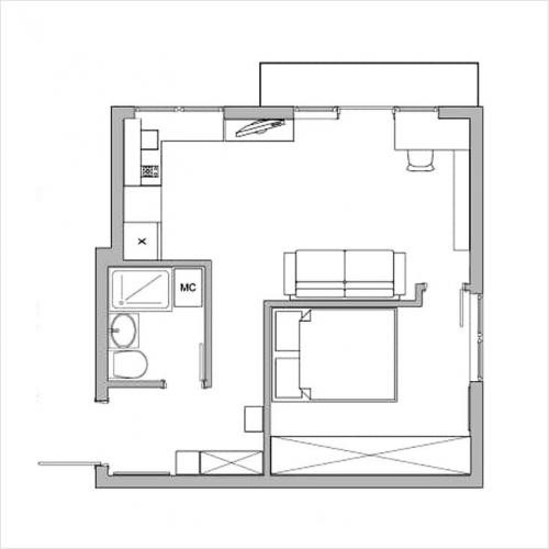 Планировка панельной хрущевки 3 комнаты. Планировка трехкомнатной квартиры в хрущевке: используем каждый метр 18