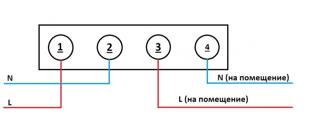 Схема подключения Меркурий 201 к сети