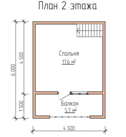 планировка дома 6 на 6 с мансардой фото 