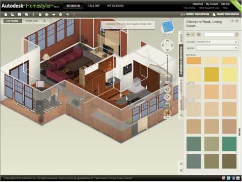 Autodesk Homestyler — Refine Your Design