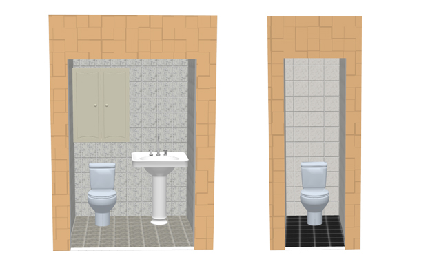 Примеры дизайна туалета