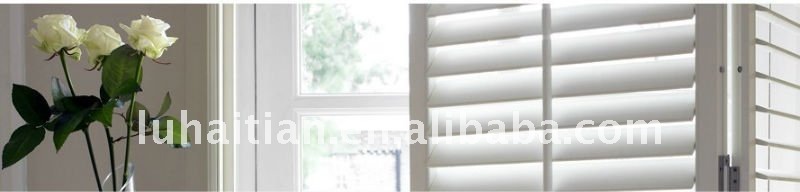 pvc waterproof window shades good ventilation pvc louver shutter