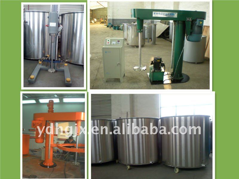 water based paint dispersion mixer,dispersion dissolver