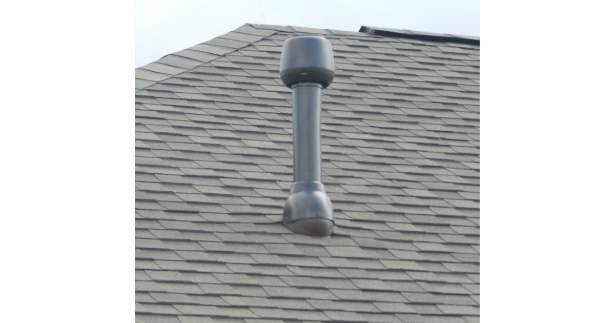 Короб на крышу для вентиляционной трубы