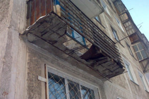 Ремонт балкона в МКД