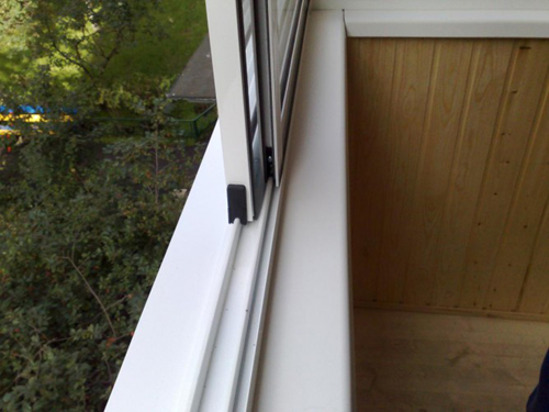 Холодное остекление балкона алюминиевым профилем