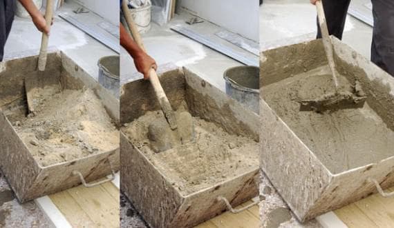 песчано-цементный состав