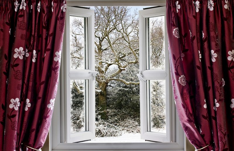 окна на зиму