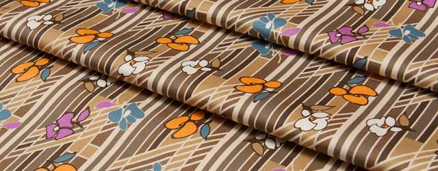 Cotton sateen fabric